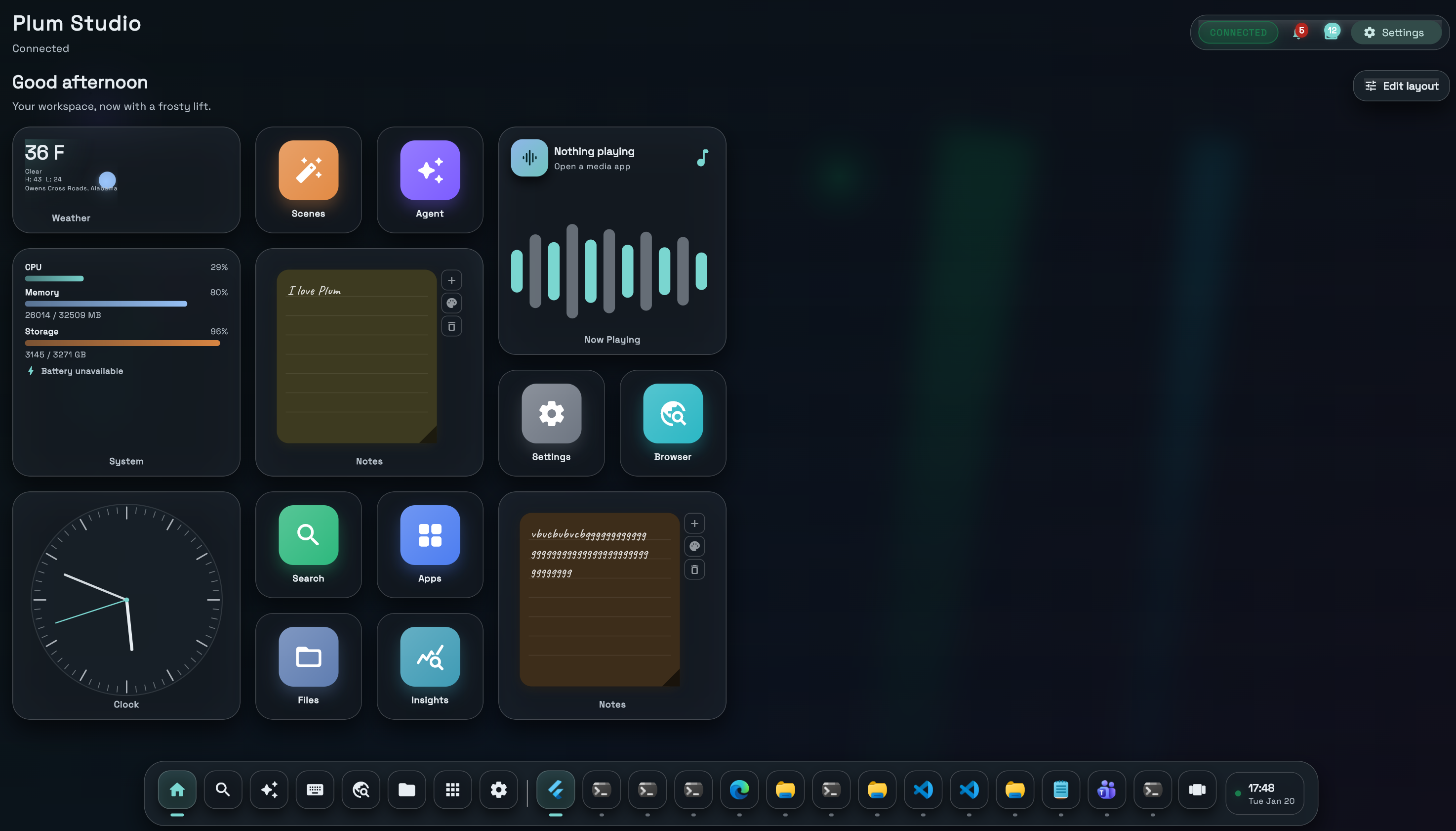 Desktop customization